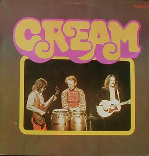 Albumcover Cream - Cream (Amiga)