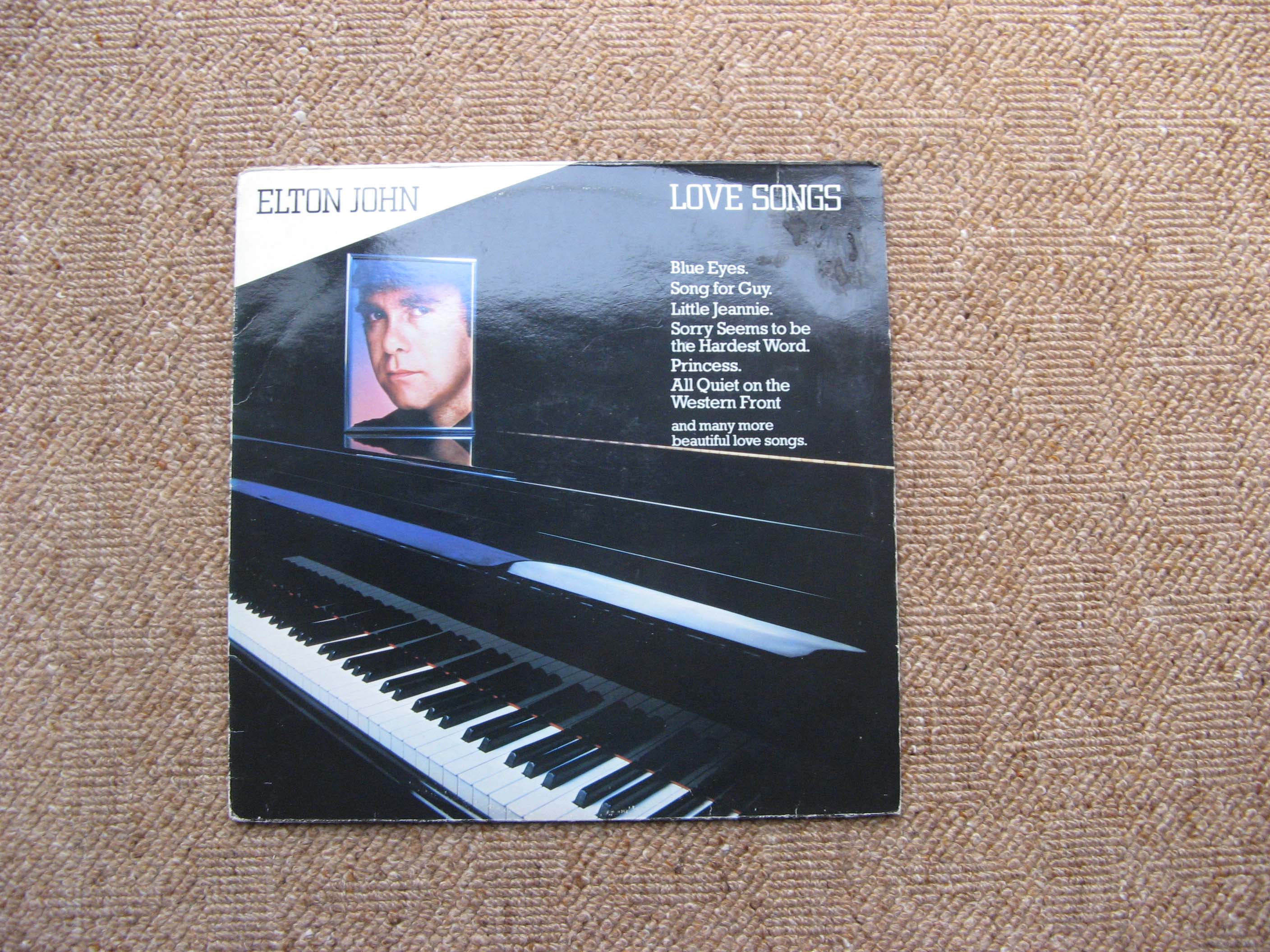 Albumcover Elton John - Love Songs