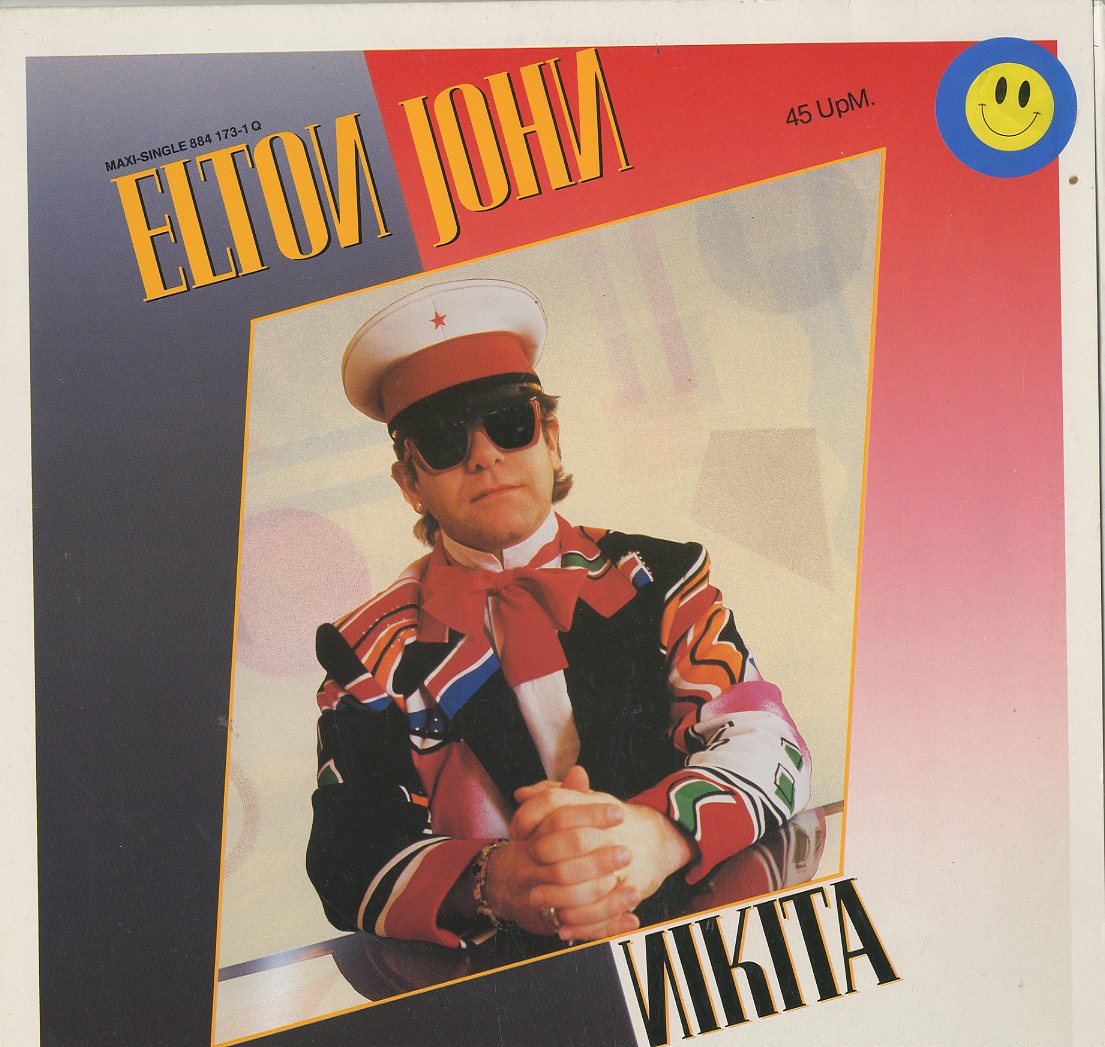 Albumcover Elton John - Nikita  (extended version) (Maxi 45 RPM)