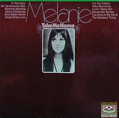 Albumcover Melanie - Take Me Home