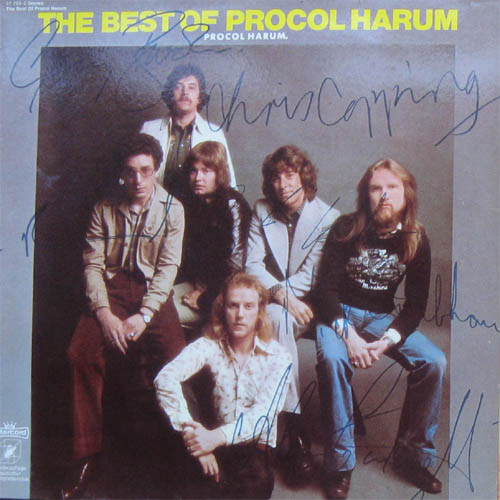 Albumcover Procol Harum - The Best Of Procol Harum (Autogramm Cover)