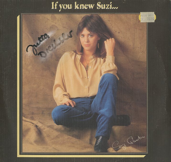 Albumcover Suzi Quatro - If You Knew Suzi
