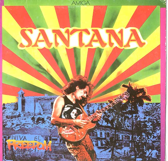 Albumcover Santana - Freedom