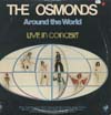 Cover: The Osmonds - Around The World - Live In Concert (DLP)