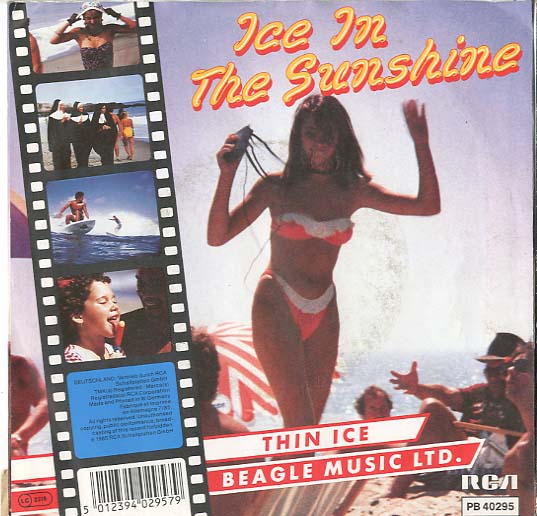 Albumcover Beagle Music Ltd. - Ice in The Sunshine / Thin Ice 