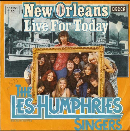 Albumcover Les Humphries Singers - New Orleans / Live For Today