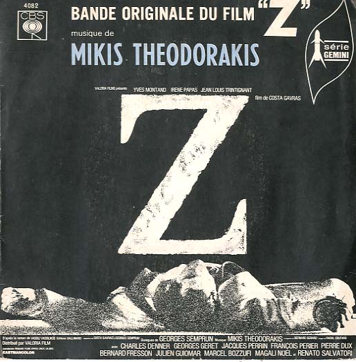 Albumcover Z (Film) - Bande Originale Du Film "Z"