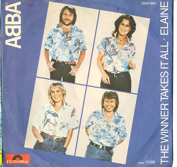 Albumcover Abba - The Winner Takes It All / Elaine