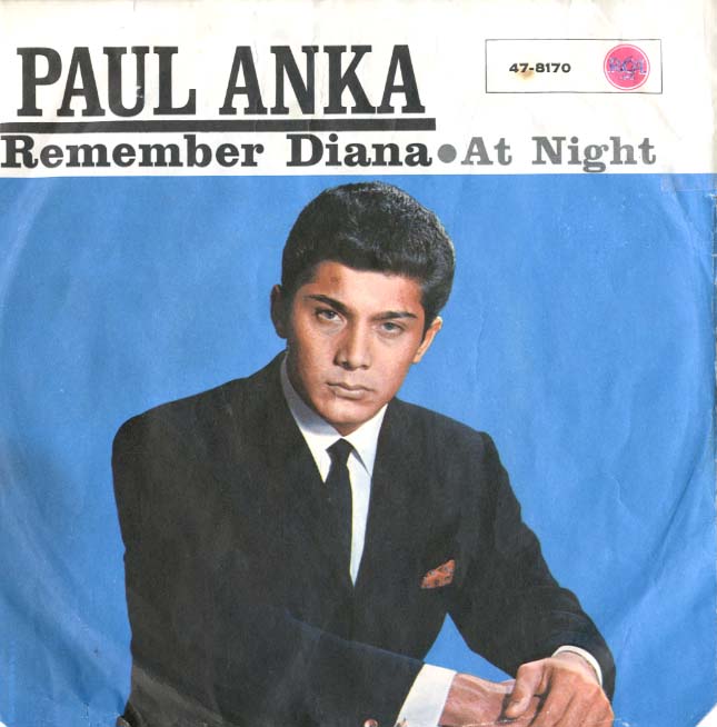 Albumcover Paul Anka - Remember Diana (EP)