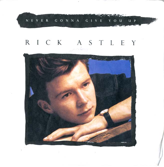 Albumcover Rick Astley - Never Gonna Giove You Up  (voc. / instr.)