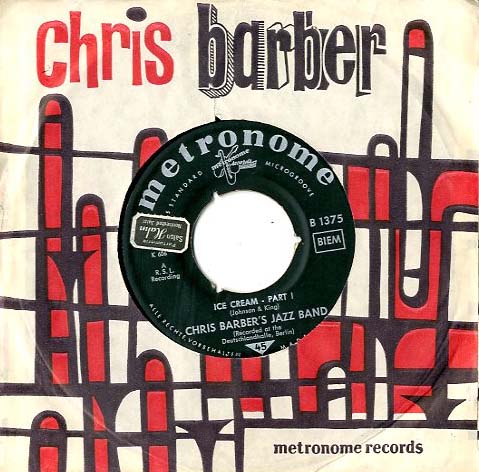 Albumcover Chris Barber - Ice Cream /Part I and  II