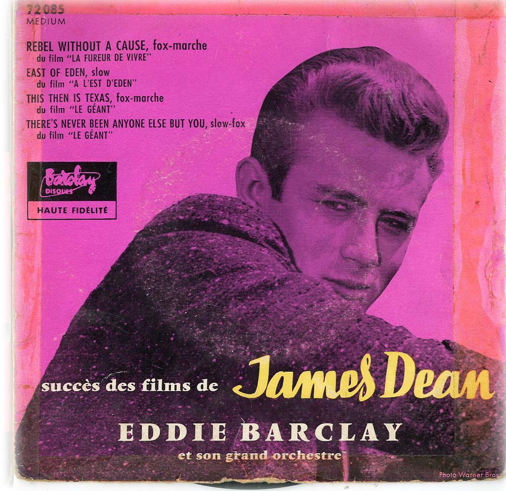Albumcover Eddie Barclay - Succes des films de Jamews Dean (EP)