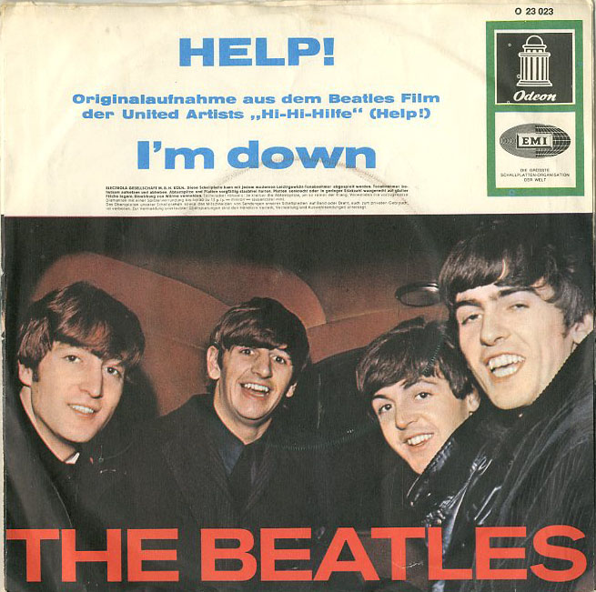 Albumcover The Beatles - Help / Im Down