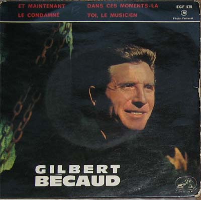 Albumcover Gilbert Becaud - Et Maintenant EP