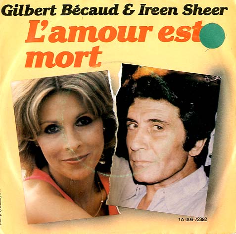 Albumcover Gilbert Becaud und Ireen Sheer - L amour est mort /Vahine des Vahines