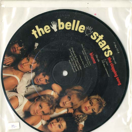 Albumcover The belle stars - Blame /The Clapping Song  (Picture Disc)