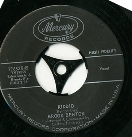 Albumcover Brook Benton - Kiddio /The Same One