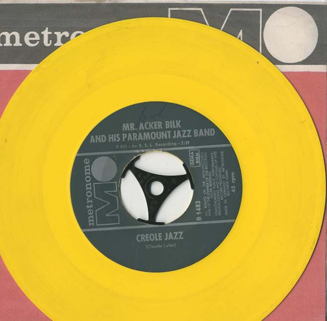 Albumcover Mr. Acker Bilk - Creole Jazz / Stars and Stripes (Yellow Vinyl)