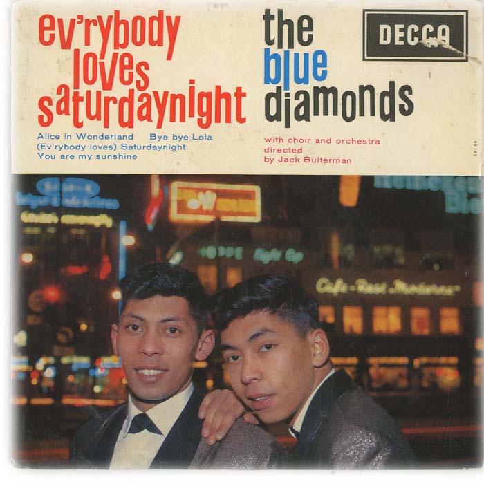 Albumcover Blue Diamonds - Everybody Loves Saturdaynight (EP)