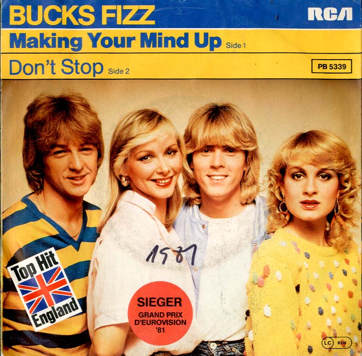 Albumcover Bucks Fizz - Making Your Mind Up / Dont Stop