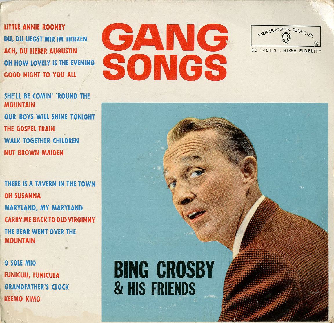 Albumcover Bing Crosby - Gang Songs - Bing Crosby And His Friends