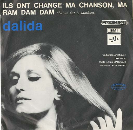 Albumcover Dalida - Ils ont change ma chanson  Ma / Ram dam dam