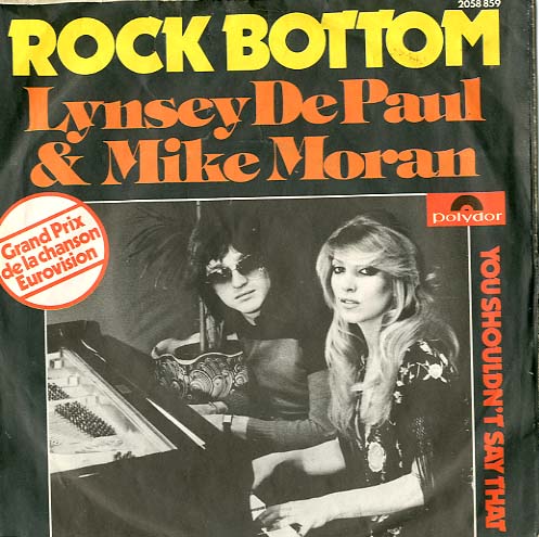 Albumcover Lynsey de Paul - Rock Bottom / You Shouldn´t Say That (mit Mike Moran)