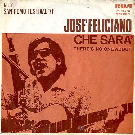 Albumcover Jose Feliciano - Che Sera / There´s No One About