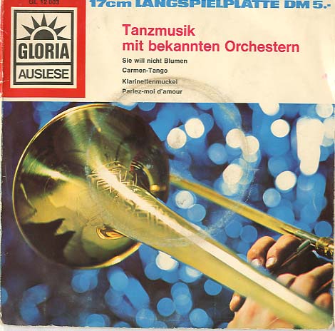 Albumcover Various Instrumental Artists - Tanzmusik mit bekannten Orchstern (EP)
