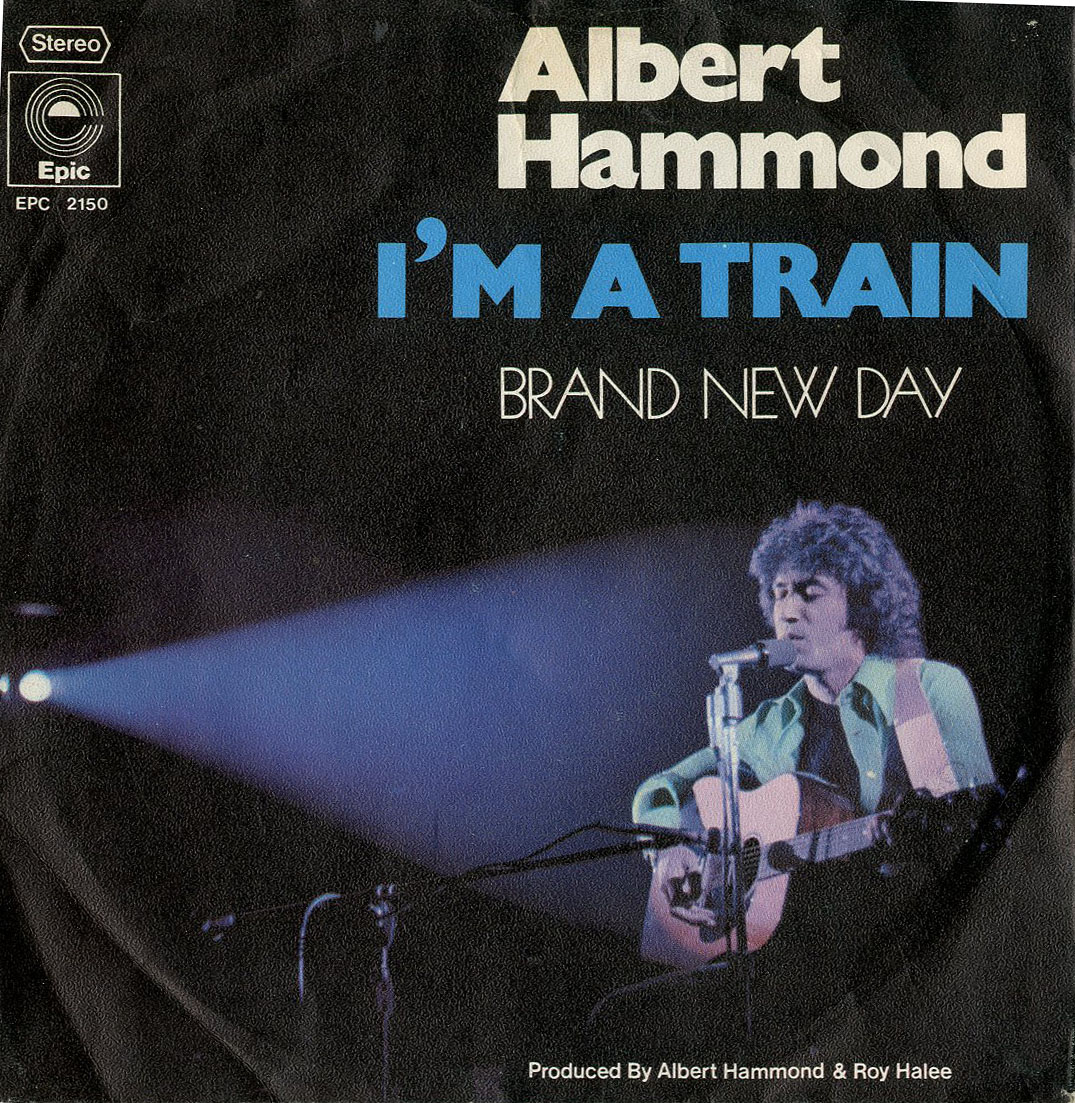 Albumcover Albert Hammond - Im A Train / Brand New Day (grünes Vinyl)