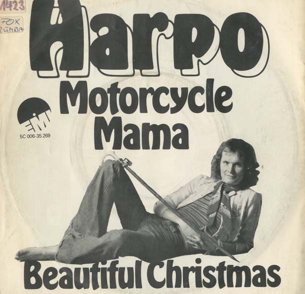 Albumcover Harpo - Motorcycle Mama / Beautiful Christmas