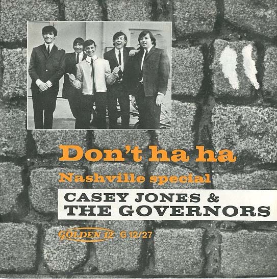 Albumcover Casey Jones and the Governors - Don´t Ha Ha / Nashville Special (instr.)