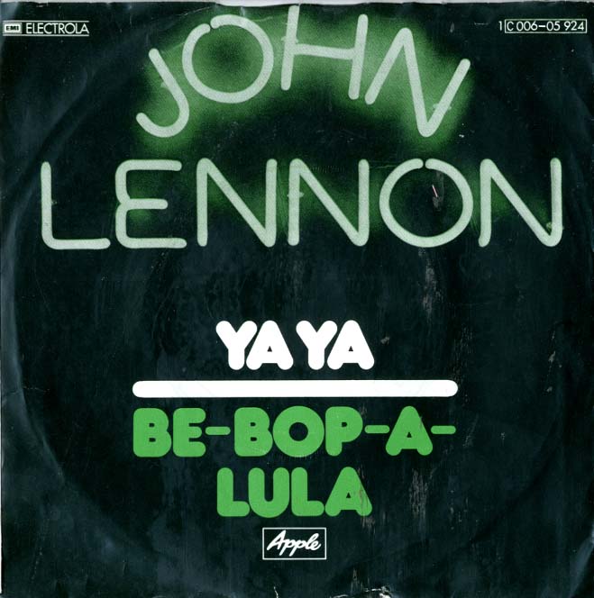 Albumcover John Lennon und Yoko Ono (Plastic Ono Band) - Ya Ya / Be-Bop-A-Lula