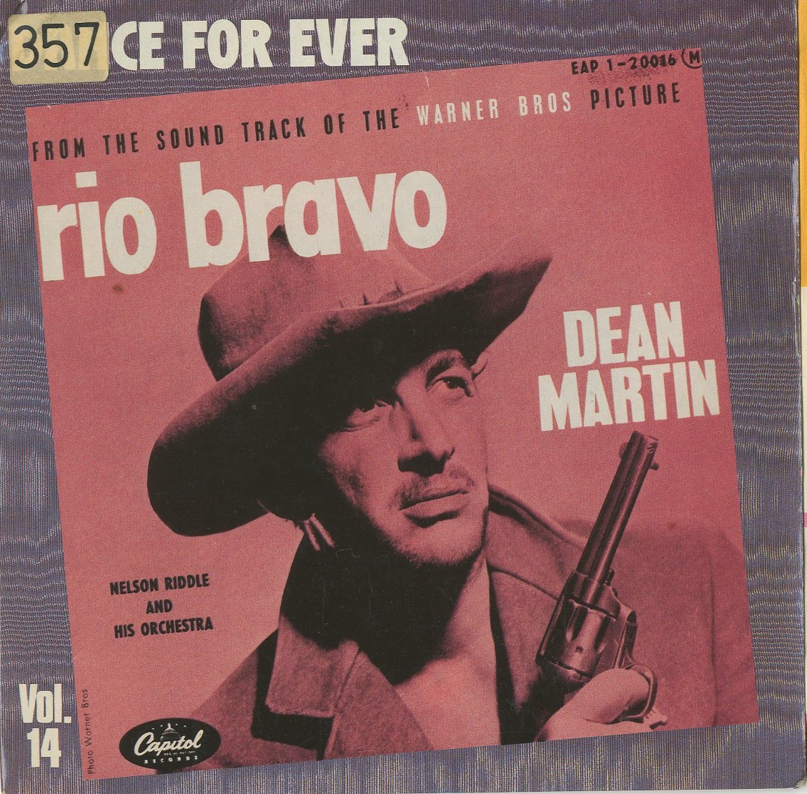 Albumcover Dean Martin - Rio Bravo / My Rifle, My Pony And Me (Dance Forever Vol. 14)