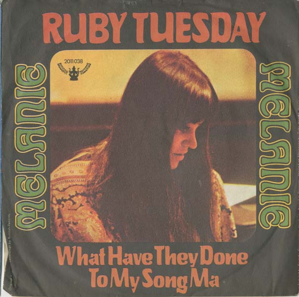 Albumcover Melanie - Ruby Tuesday / What Have They Done To My Song