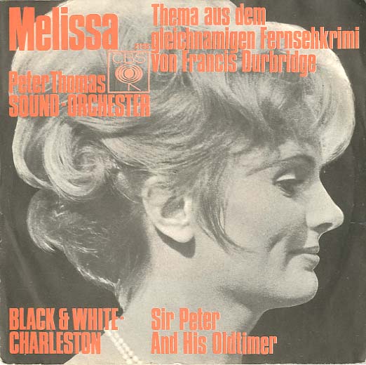 Albumcover Peter Thomas - Melissa / Black & White Charleston