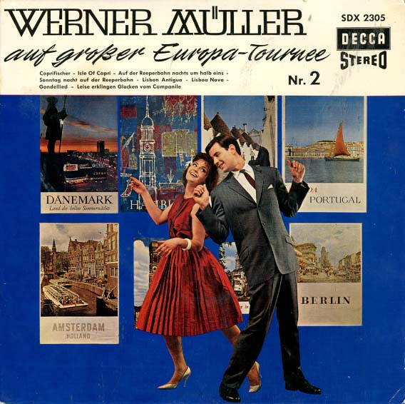 Albumcover Werner Müller - Auf großer Europa-Tournee Nr. 2