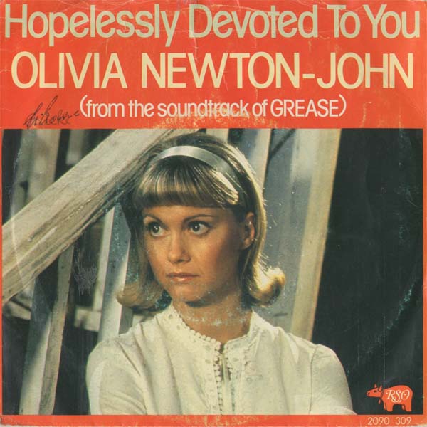 Albumcover Olivia Newton-John - Hopelessly Devoted To You / Love Is A Many Splendored Thing (Instr.)