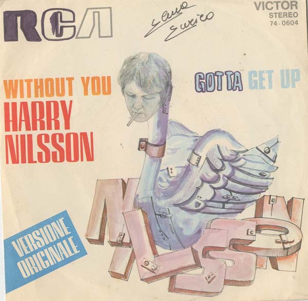 Albumcover (Harry) Nilsson - Without You / Gotta Get Up