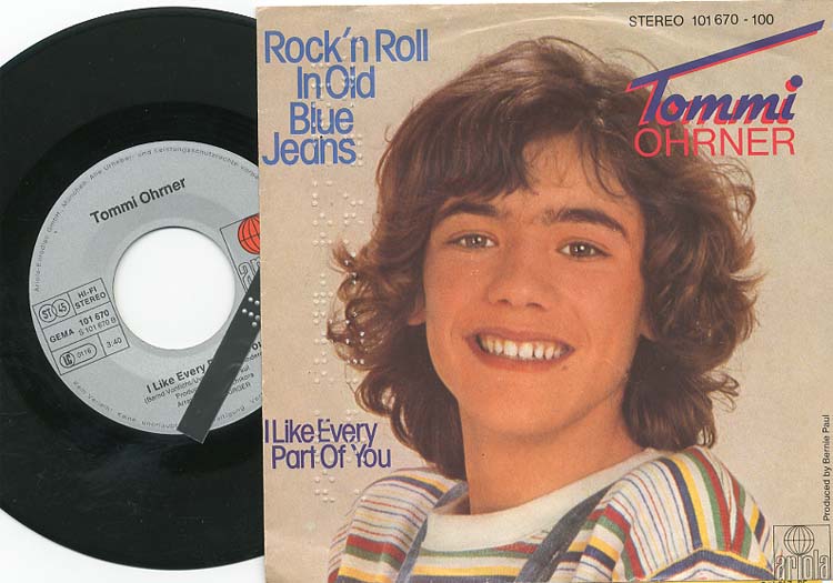 Albumcover Tommi Ohrner - Rock n Roll in Old Blue Jeans / I Like Every Part of you (In Englisch)