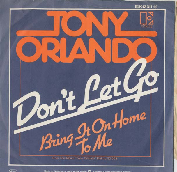 Albumcover Tony Orlando - Dont Let Go / Bring It On Home To Me