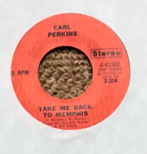 Albumcover Carl Perkins - Take Me Back To Memphis / High On Love