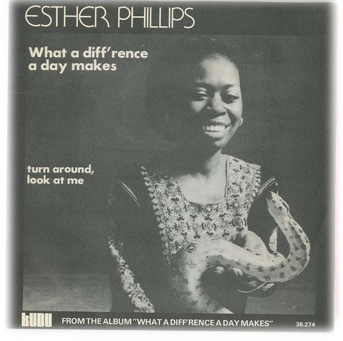 Albumcover Esther Phillips - What A Difference A Day Makes / Turn Around Look At Me