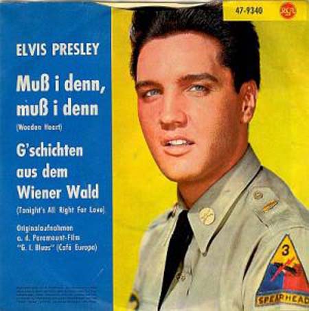 Albumcover Elvis Presley - Muss i denn, muß i denn (Wooden Heart) / G´schichten aus dem Wiener Wald (Tonight´s All Right For Love)