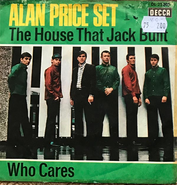 Albumcover Alan Price - The House That Jack Built / Who Cares