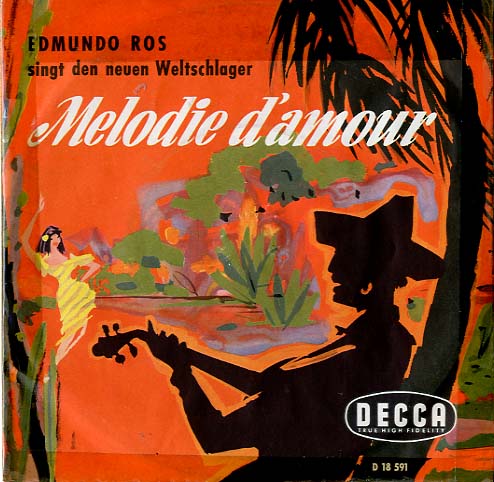 Albumcover Edmundo Ros - Melodie d´amour / The Carnation Girl