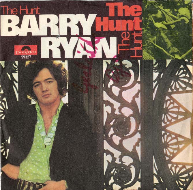 Albumcover Barry Ryan - The Hunt / No Living Without Her Love