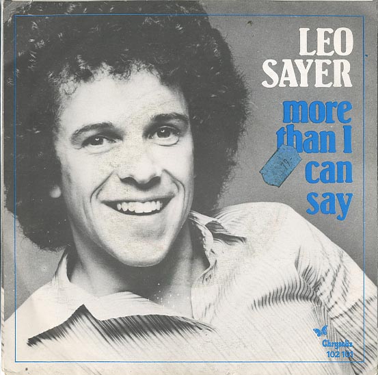 Albumcover Leo Sayer - More Than I Can Say / Only Fooling