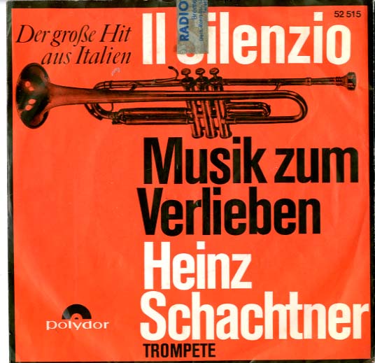 Albumcover Heinz Schachtner - Il Silenzio / Musik zum Verlieben