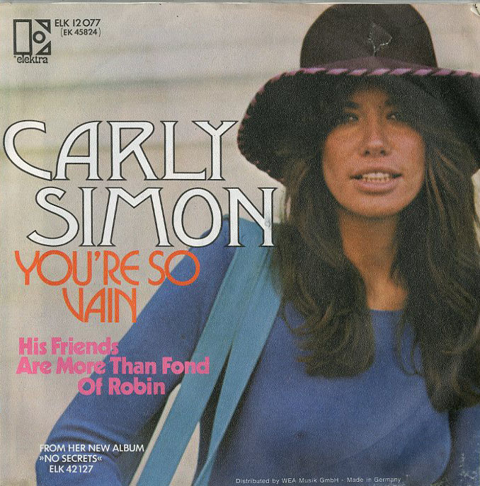 Albumcover Carly Simon - You´re So Vain / The Right Thing To Do